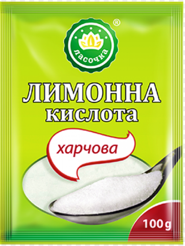 Кислота лимонная Ласочка 100г